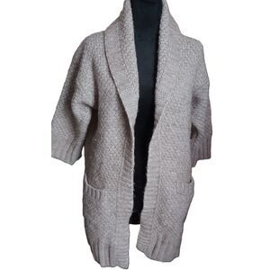 Benedetta B., Italy, Women's Size Medium Wool/Alpaca Blend Cardigan-Vtg.